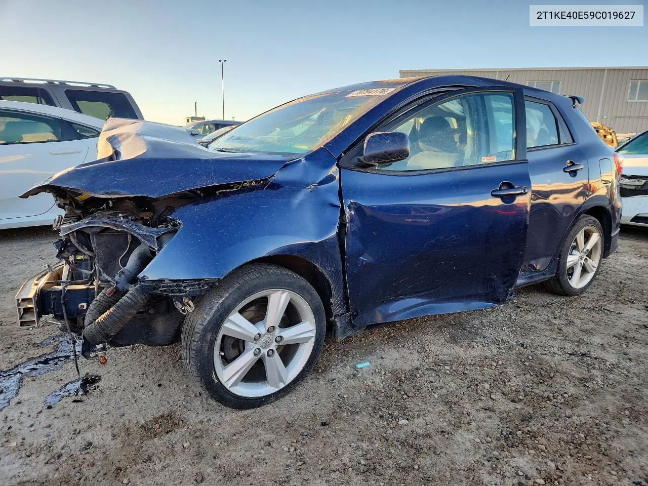 TOYOTA MATRIX 2009, VIN 2T1KE40E59C019627