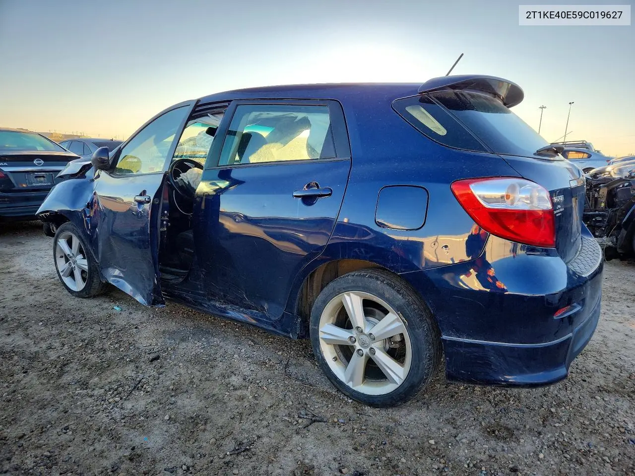 2009 TOYOTA MATRIX VIN 2T1KE40E59C019627 — фото 2