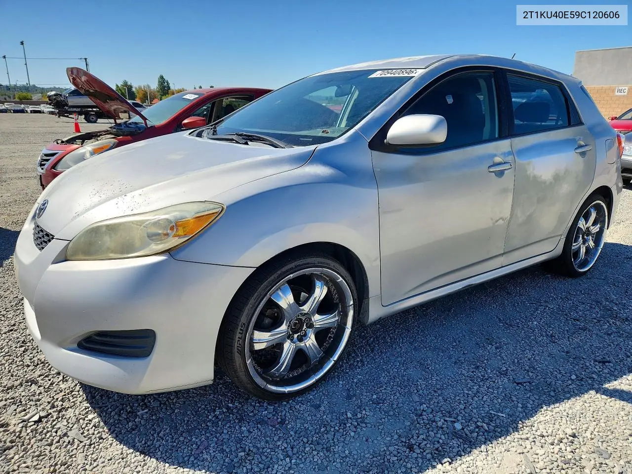 TOYOTA MATRIX 2009, VIN 2T1KU40E59C120606