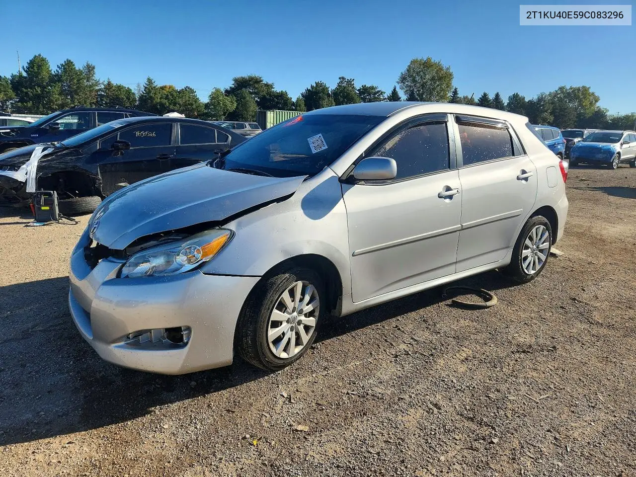 TOYOTA MATRIX 2009, VIN 2T1KU40E59C083296