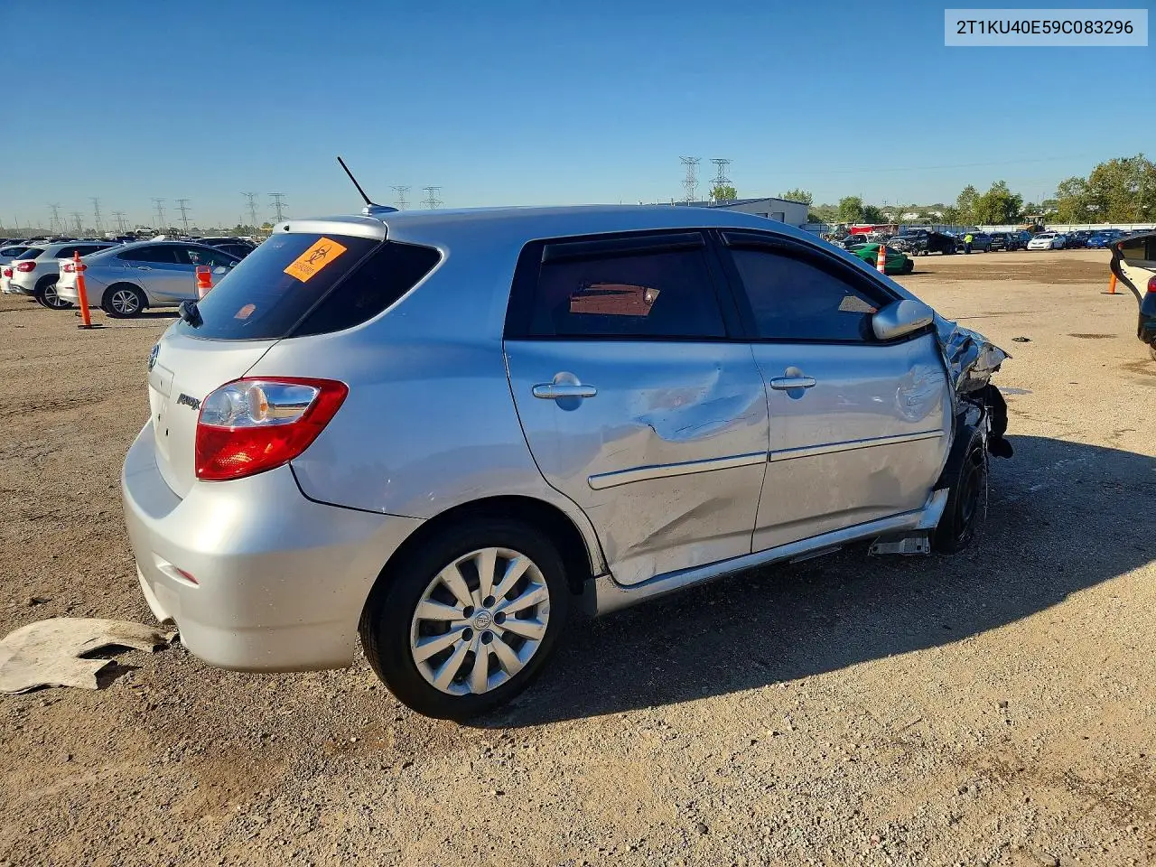 2009 TOYOTA MATRIX VIN 2T1KU40E59C083296 — фото 3