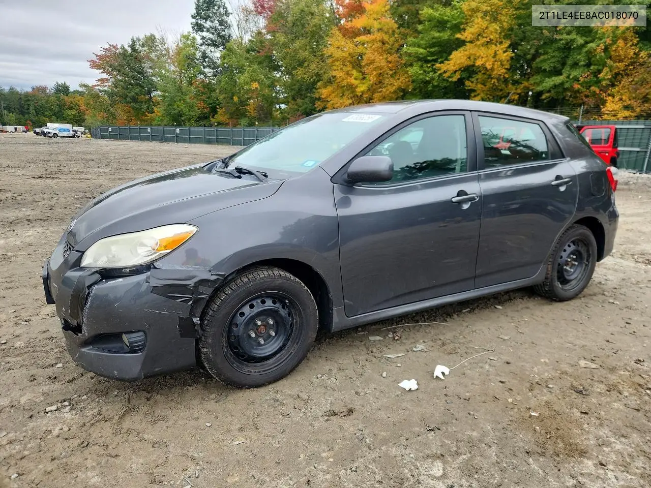 TOYOTA MATRIX 2010, VIN 2T1LE4EE8AC018070