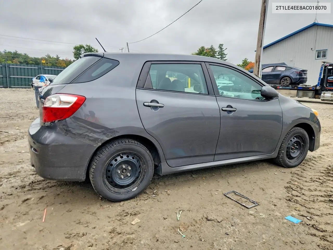 2010 TOYOTA MATRIX VIN 2T1LE4EE8AC018070 — фото 3