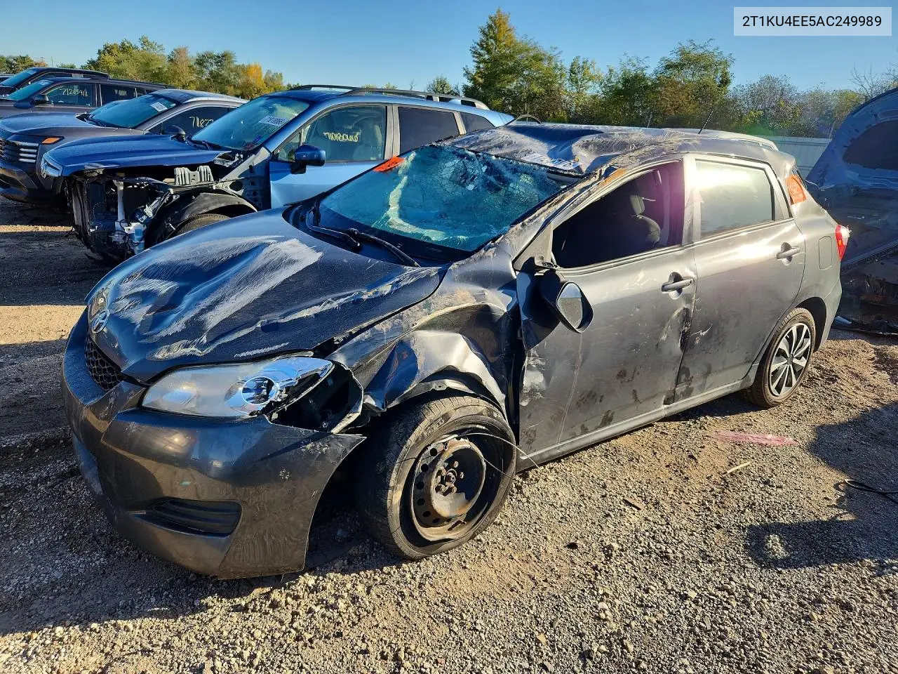 TOYOTA MATRIX 2010, VIN 2T1KU4EE5AC249989