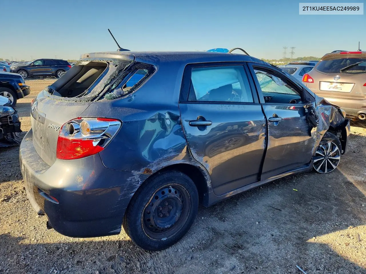 2010 TOYOTA MATRIX VIN 2T1KU4EE5AC249989 — фото 3