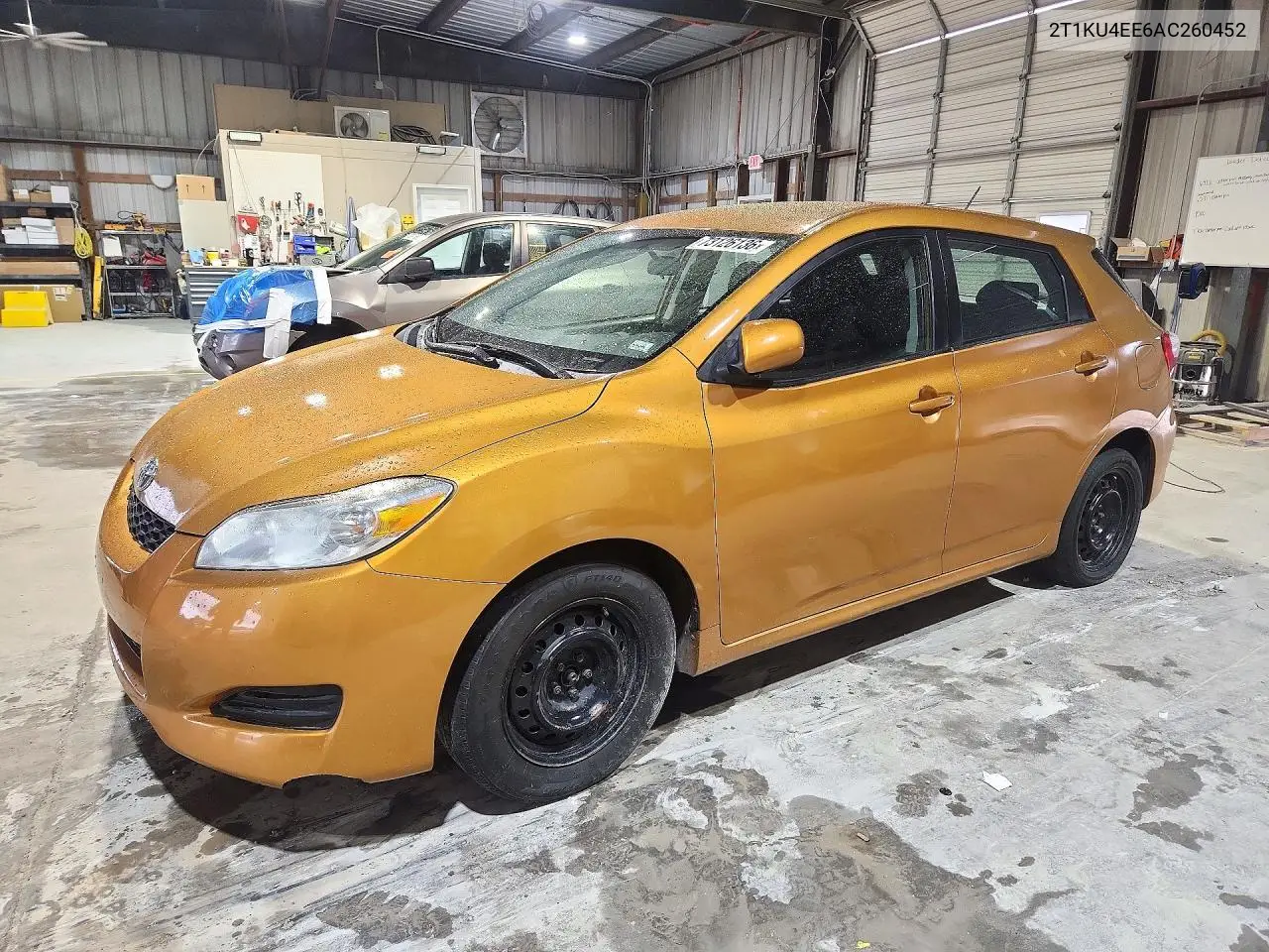 TOYOTA MATRIX 2010, VIN 2T1KU4EE6AC260452