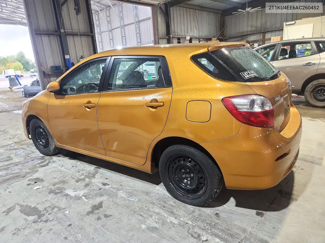 2010 TOYOTA MATRIX VIN 2T1KU4EE6AC260452 — фото 2