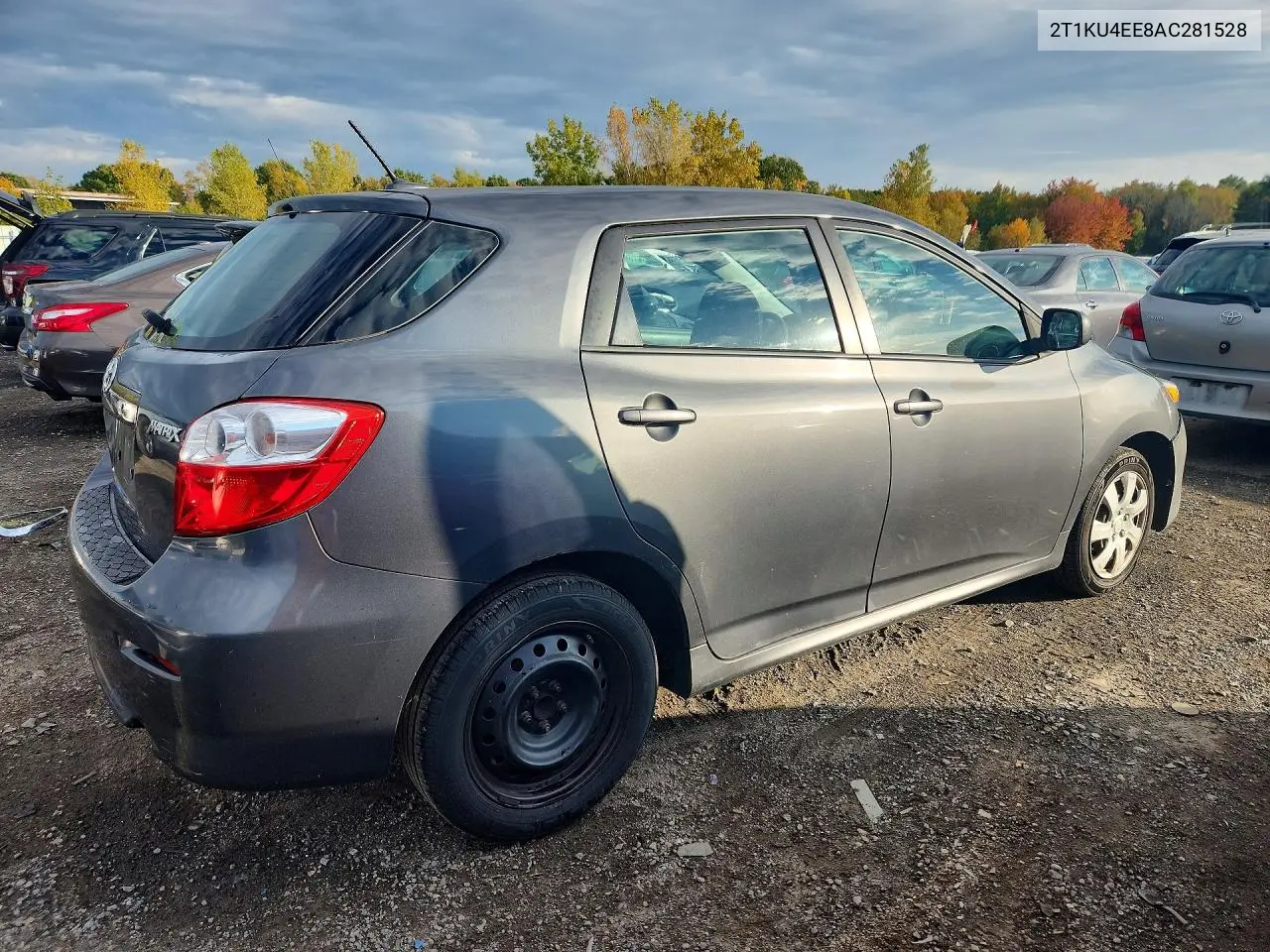 2010 TOYOTA MATRIX VIN 2T1KU4EE8AC281528 — фото 3
