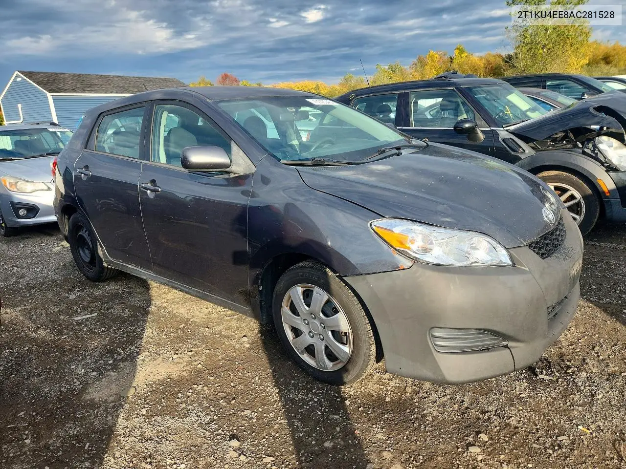 2010 TOYOTA MATRIX VIN 2T1KU4EE8AC281528 — фото 4