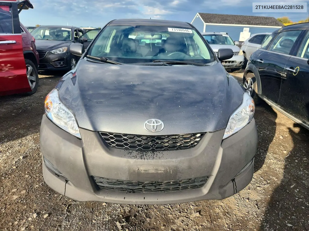 2010 TOYOTA MATRIX VIN 2T1KU4EE8AC281528 — фото 5