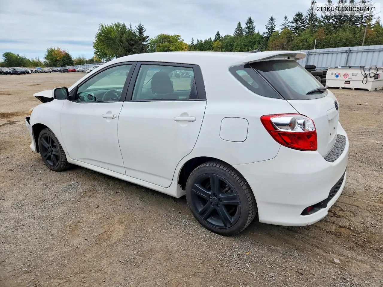 2011 TOYOTA MATRIX VIN 2T1KU4EEXBC587471 — фото 2