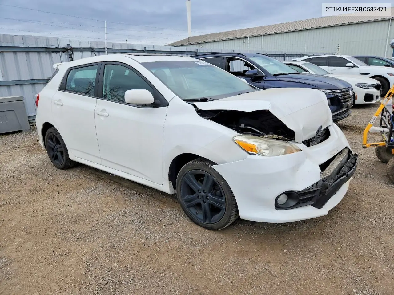 2011 TOYOTA MATRIX VIN 2T1KU4EEXBC587471 — фото 4