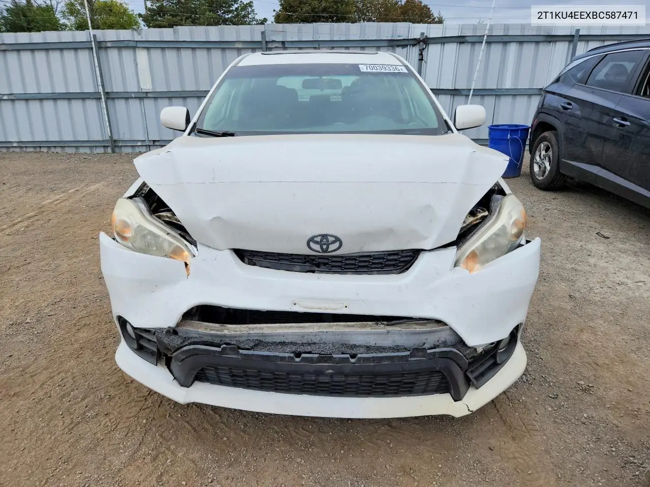 2011 TOYOTA MATRIX VIN 2T1KU4EEXBC587471 — фото 5