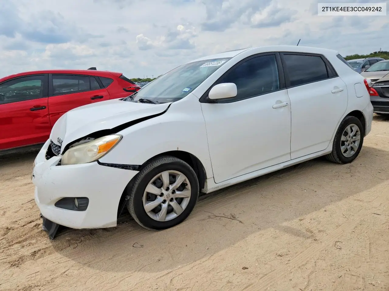 TOYOTA MATRIX 2012, VIN 2T1KE4EE3CC049242