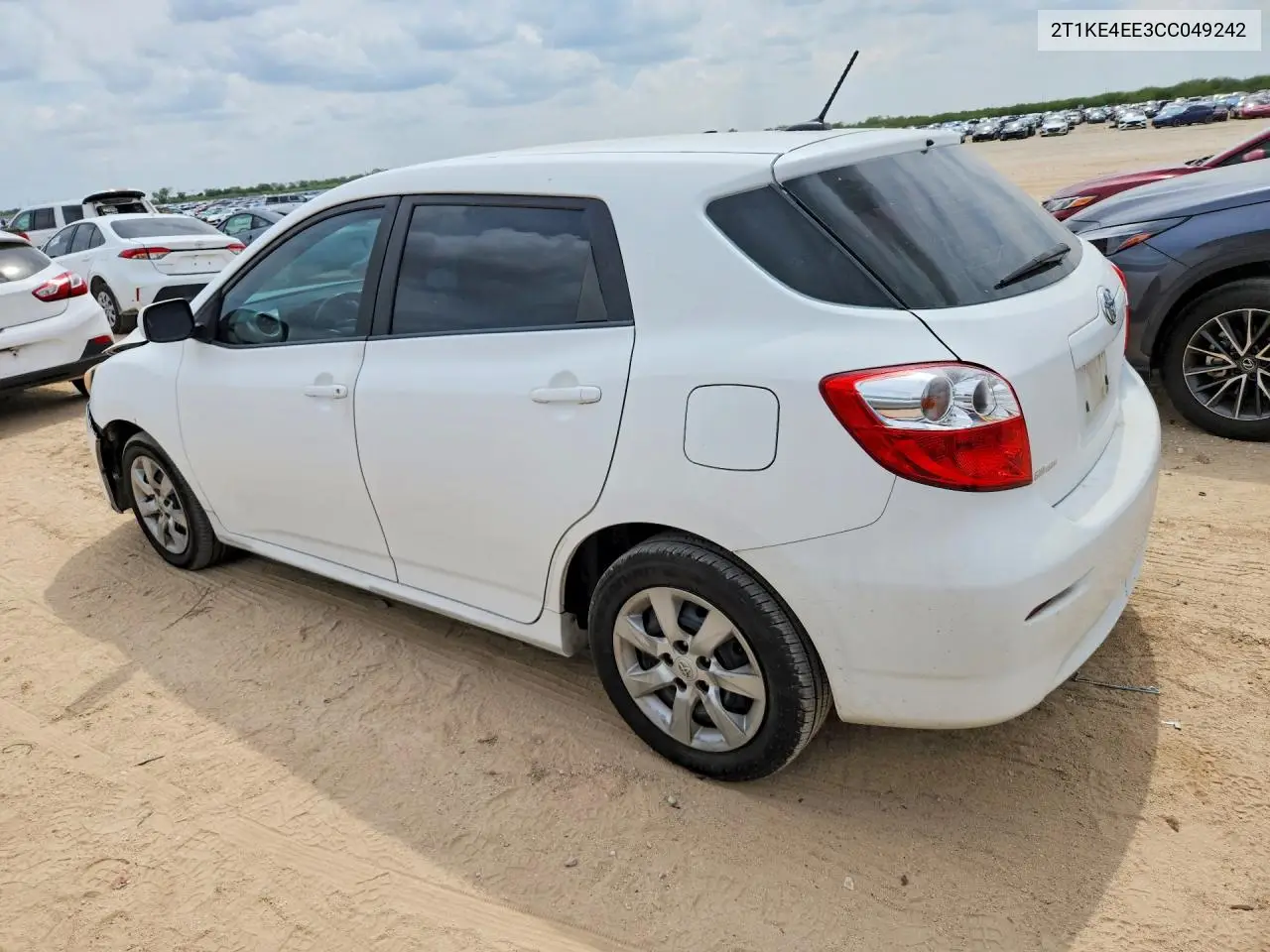 2012 TOYOTA MATRIX VIN 2T1KE4EE3CC049242 — фото 2