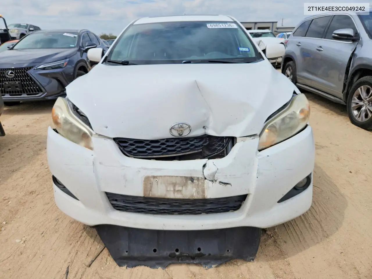 2012 TOYOTA MATRIX VIN 2T1KE4EE3CC049242 — фото 5