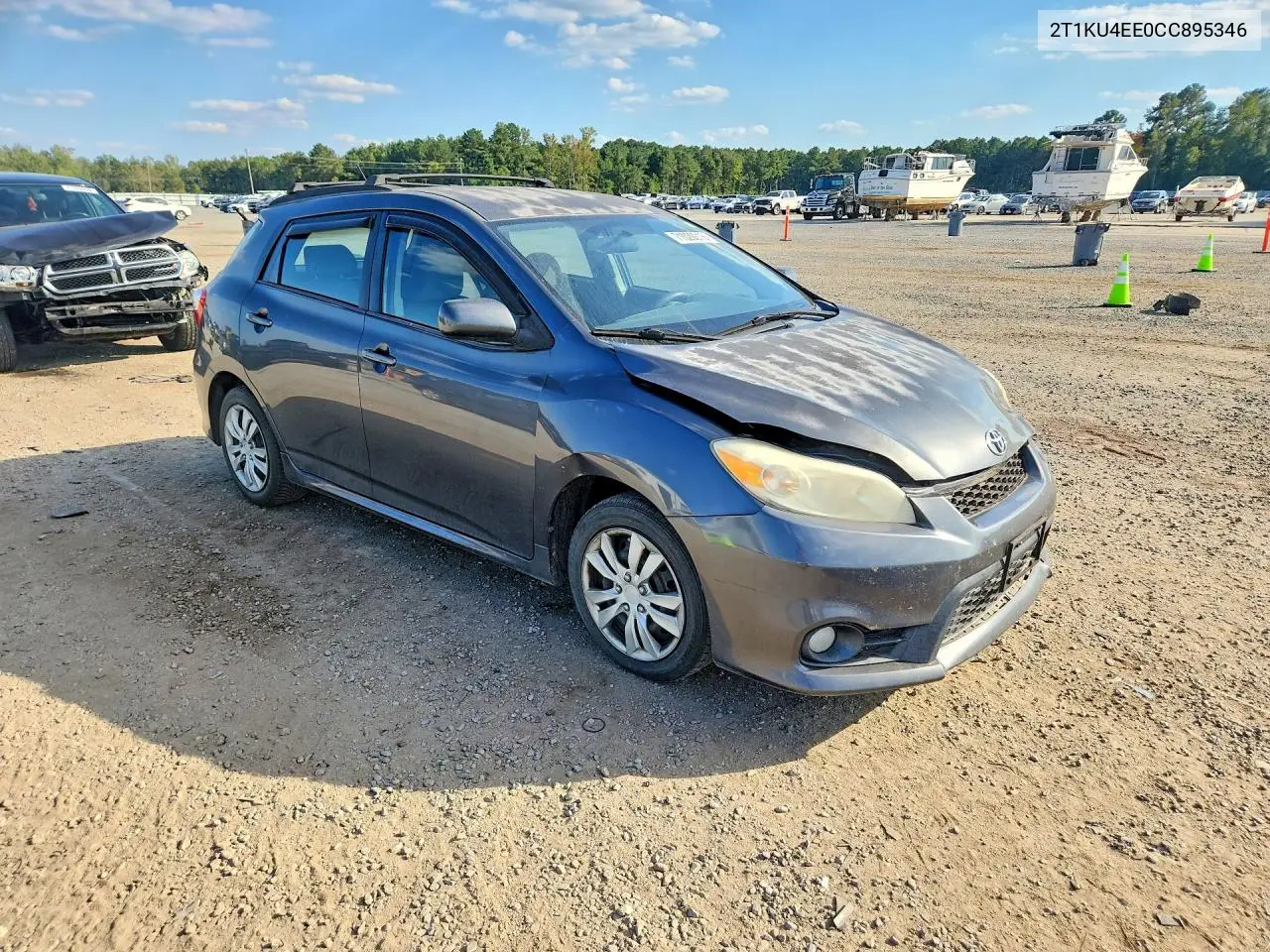 2012 TOYOTA MATRIX VIN 2T1KU4EE0CC895346 — фото 4