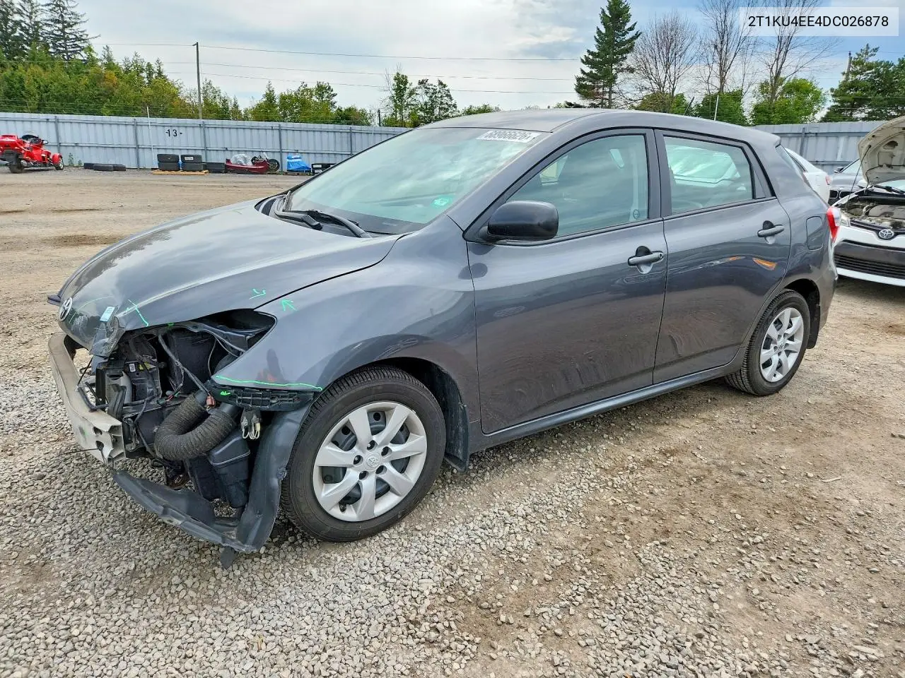 TOYOTA MATRIX 2013, VIN 2T1KU4EE4DC026878