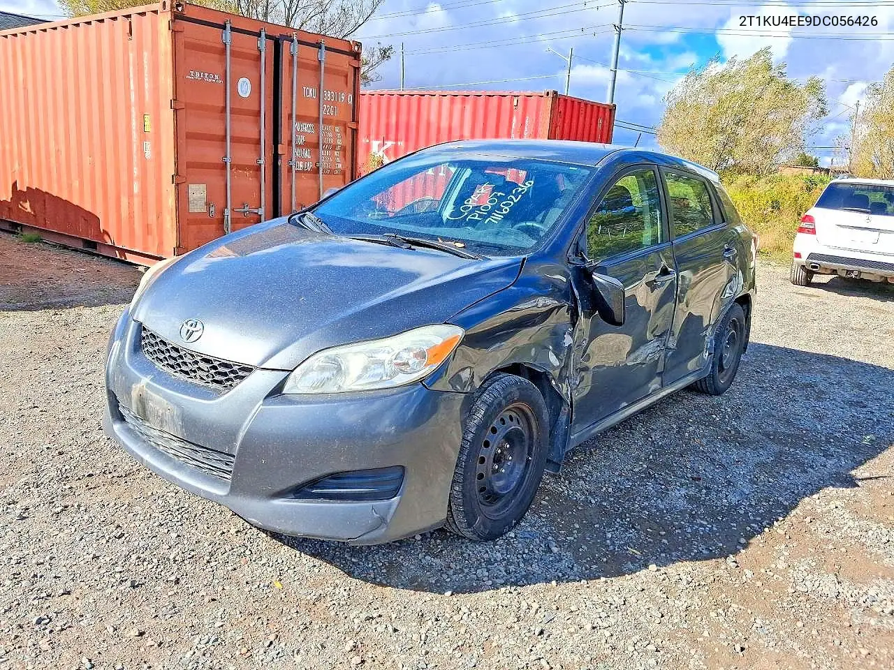 TOYOTA MATRIX 2013, VIN 2T1KU4EE9DC056426