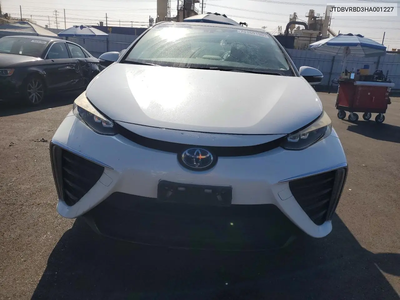 2017 TOYOTA MIRAI VIN JTDBVRBD3HA001227 — фото 5