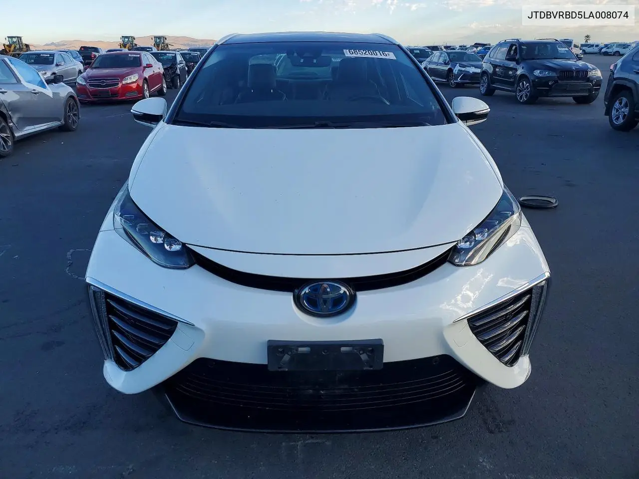 2020 TOYOTA MIRAI VIN JTDBVRBD5LA008074 — фото 5