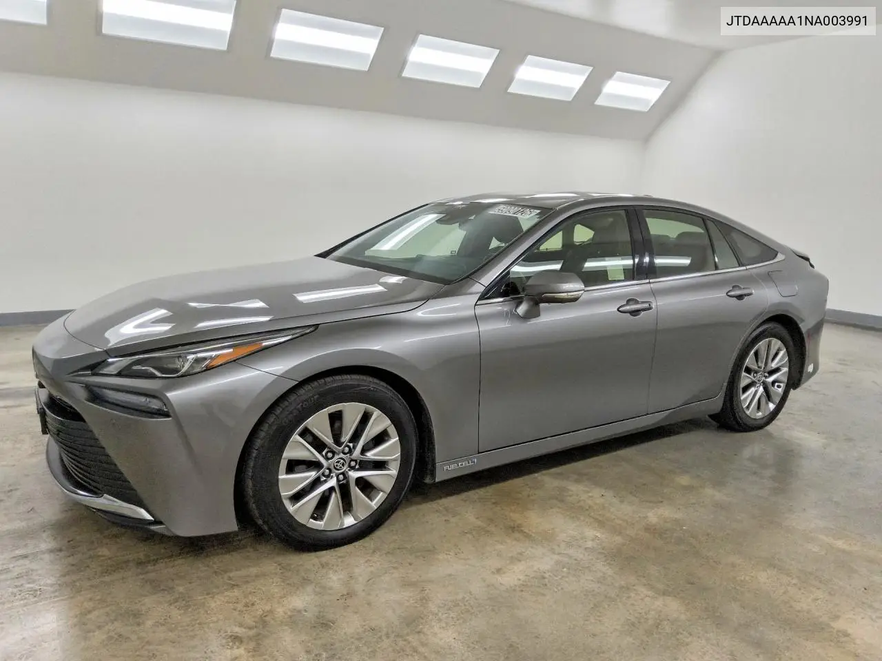 TOYOTA MIRAI 2022, VIN JTDAAAAA1NA003991