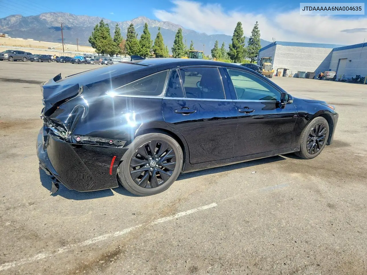 2022 TOYOTA MIRAI VIN JTDAAAAA6NA004635 — фото 3