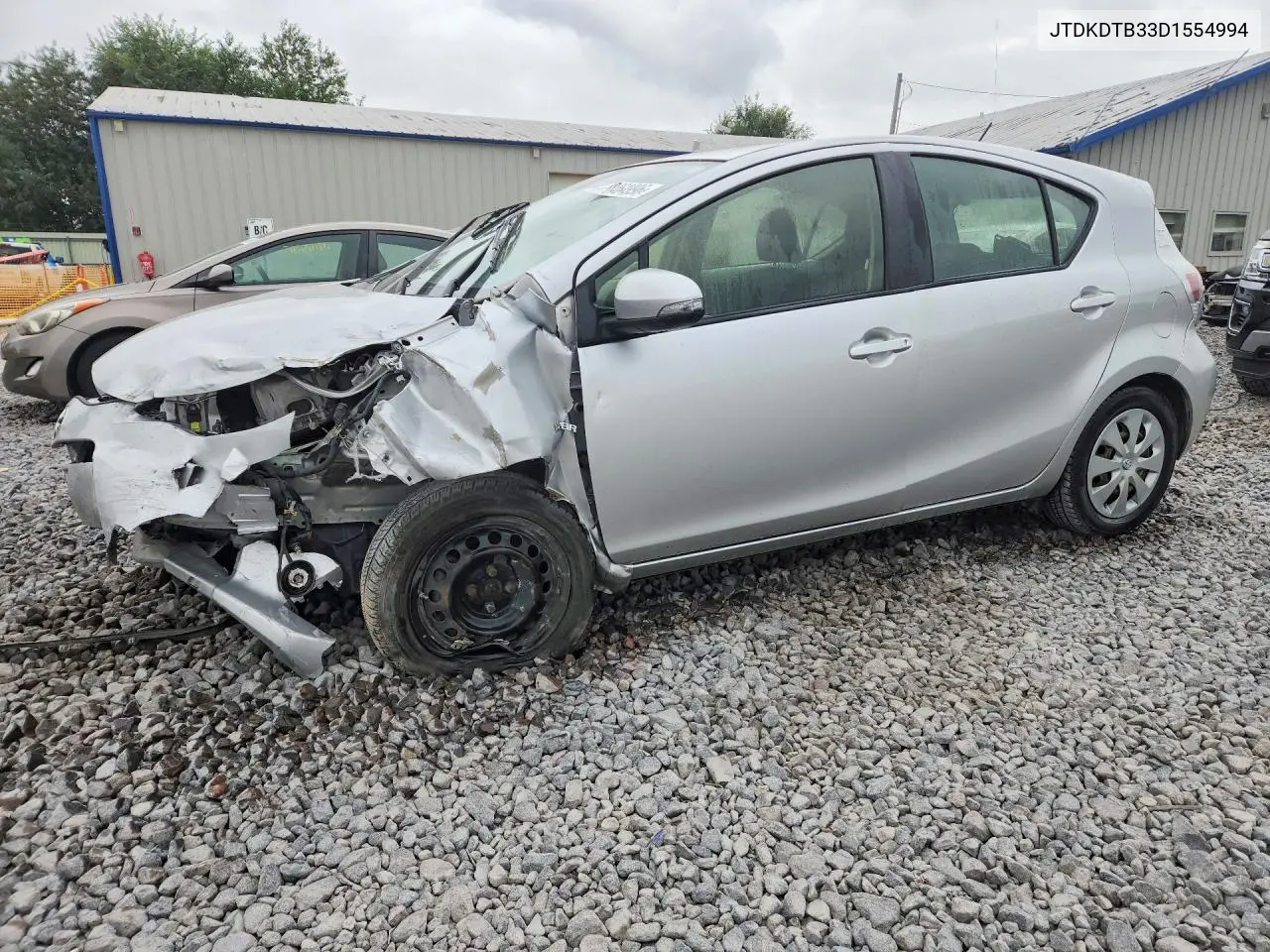 TOYOTA PRIUS C 2013, VIN JTDKDTB33D1554994