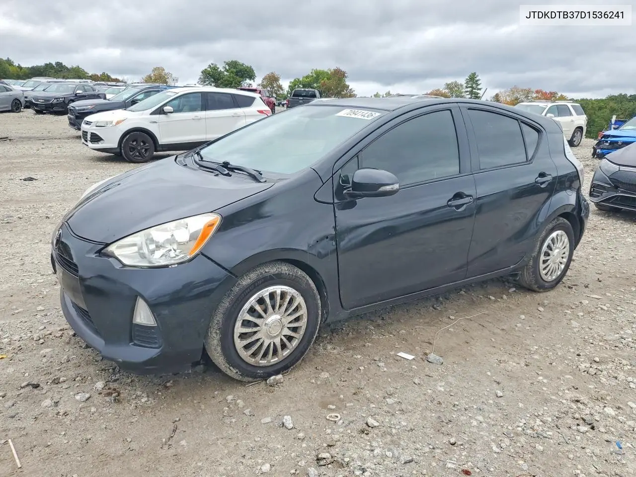 TOYOTA PRIUS C 2013, VIN JTDKDTB37D1536241