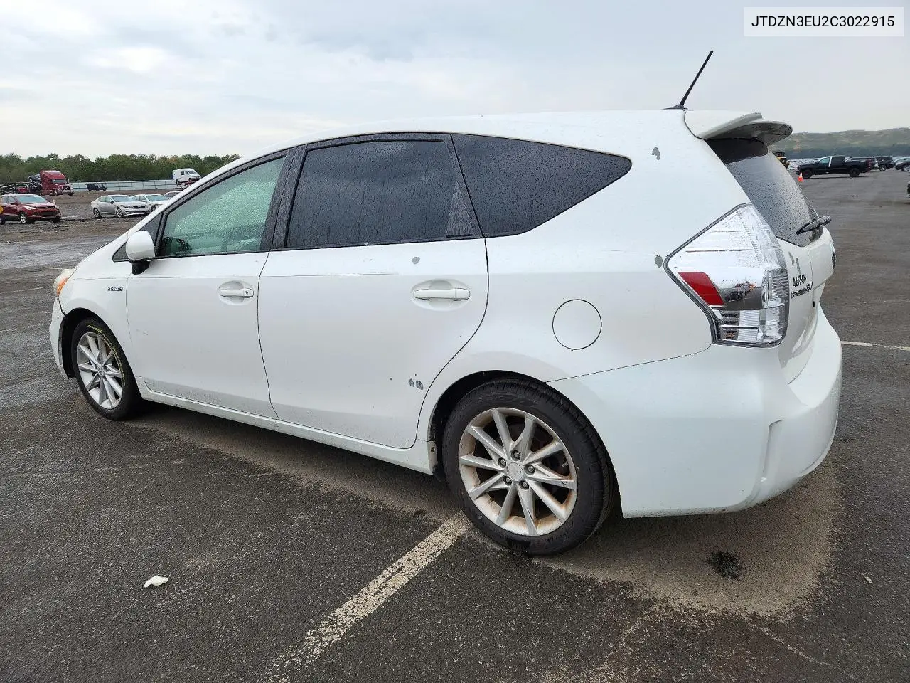 TOYOTA PRIUS V (+) 2012, VIN JTDZN3EU2C3022915