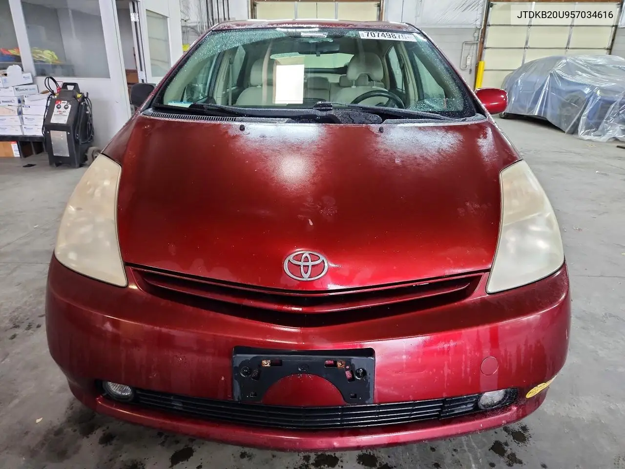 2005 TOYOTA PRIUS VIN JTDKB20U957034616 — фото 5
