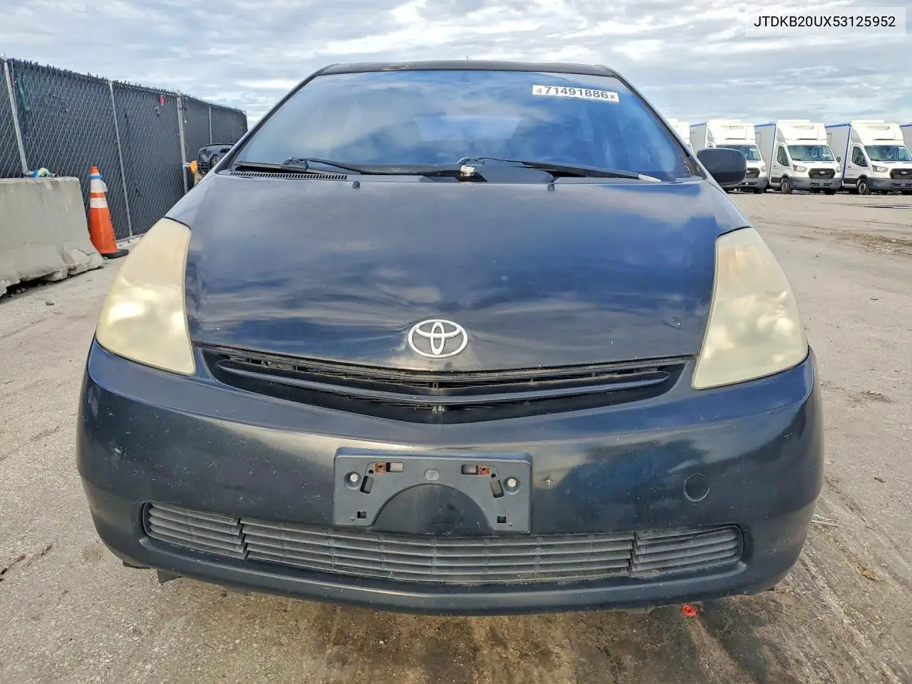 2005 TOYOTA PRIUS VIN JTDKB20UX53125952 — фото 5