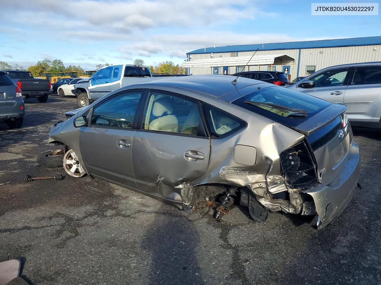 2005 TOYOTA PRIUS VIN JTDKB20U453022297 — фото 2