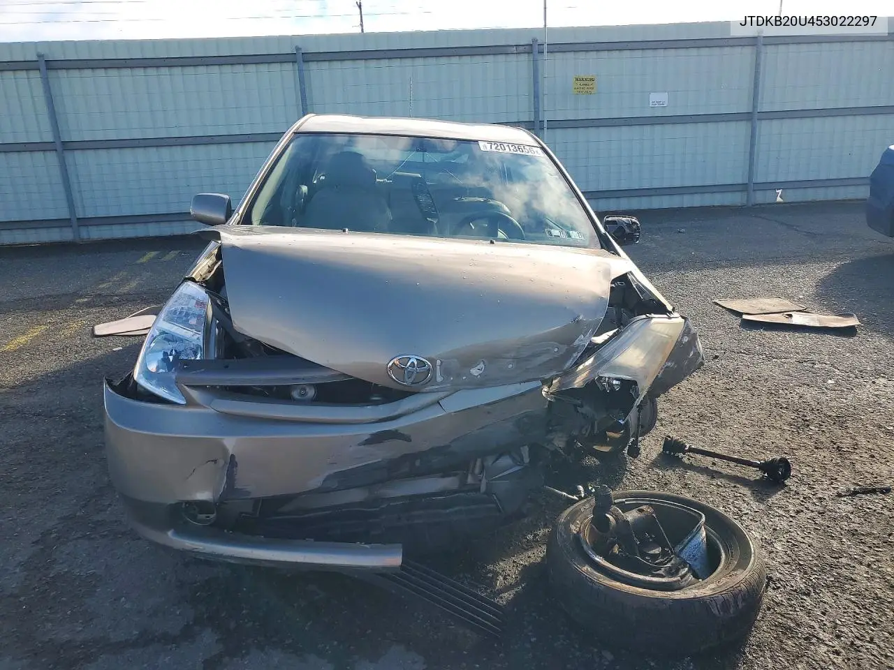2005 TOYOTA PRIUS VIN JTDKB20U453022297 — фото 5