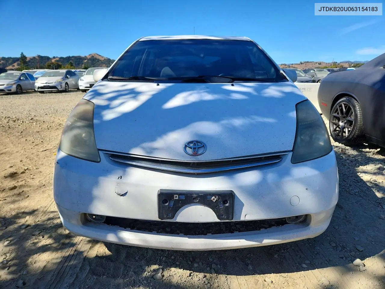 2006 TOYOTA PRIUS VIN JTDKB20U063154183 — фото 5