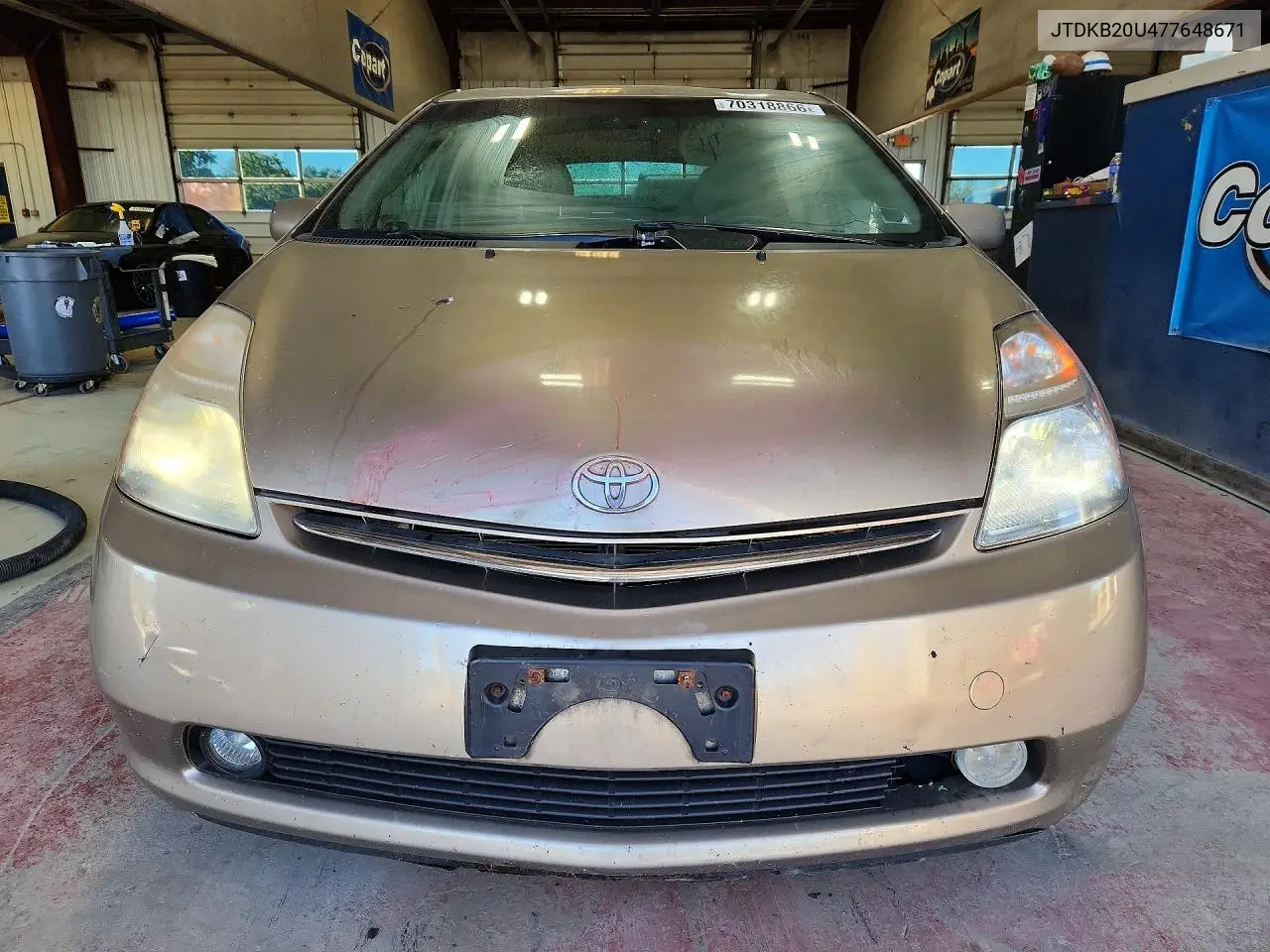 2007 TOYOTA PRIUS VIN JTDKB20U477648671 — фото 5