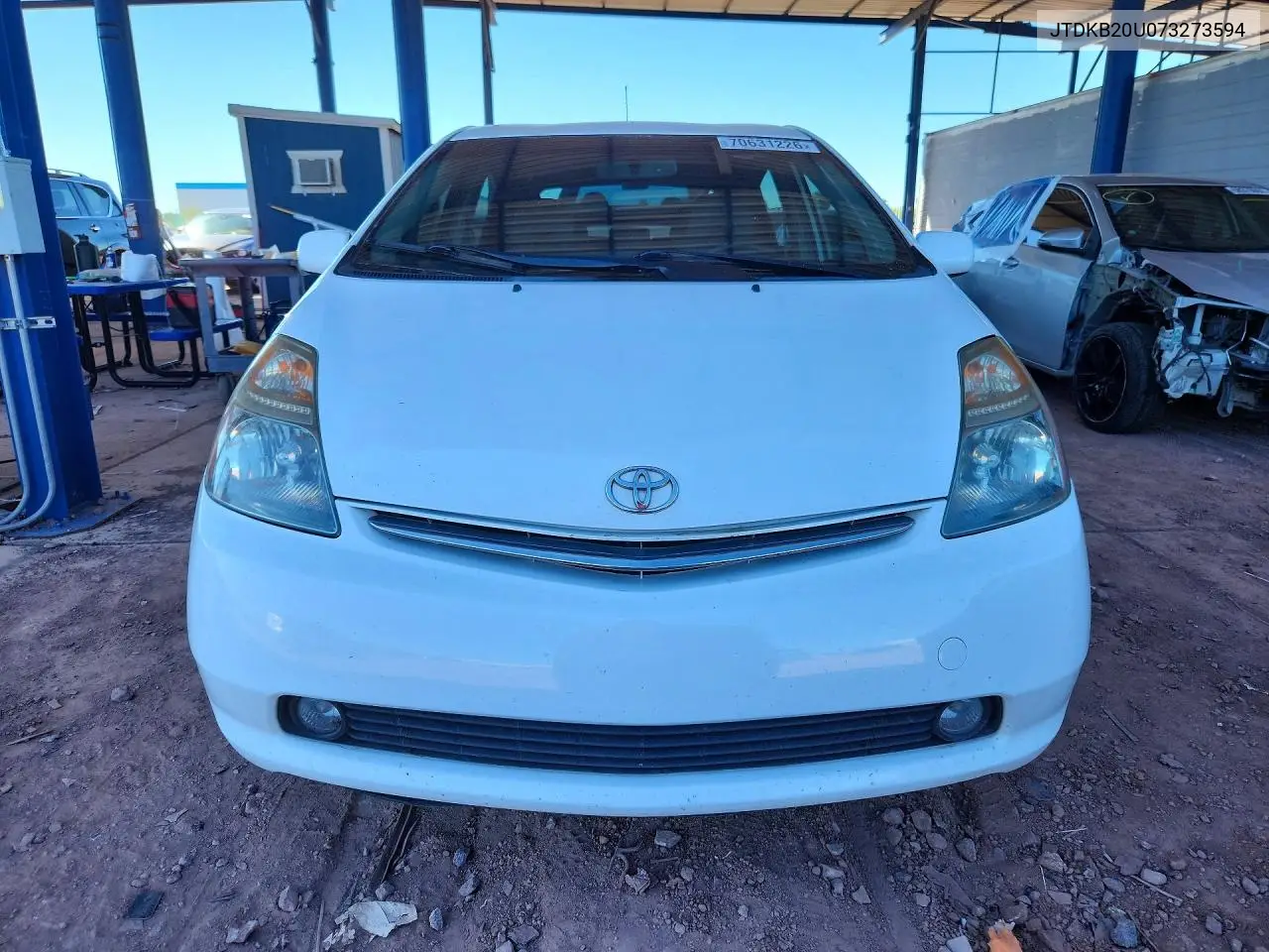 2007 TOYOTA PRIUS VIN JTDKB20U073273594 — фото 5