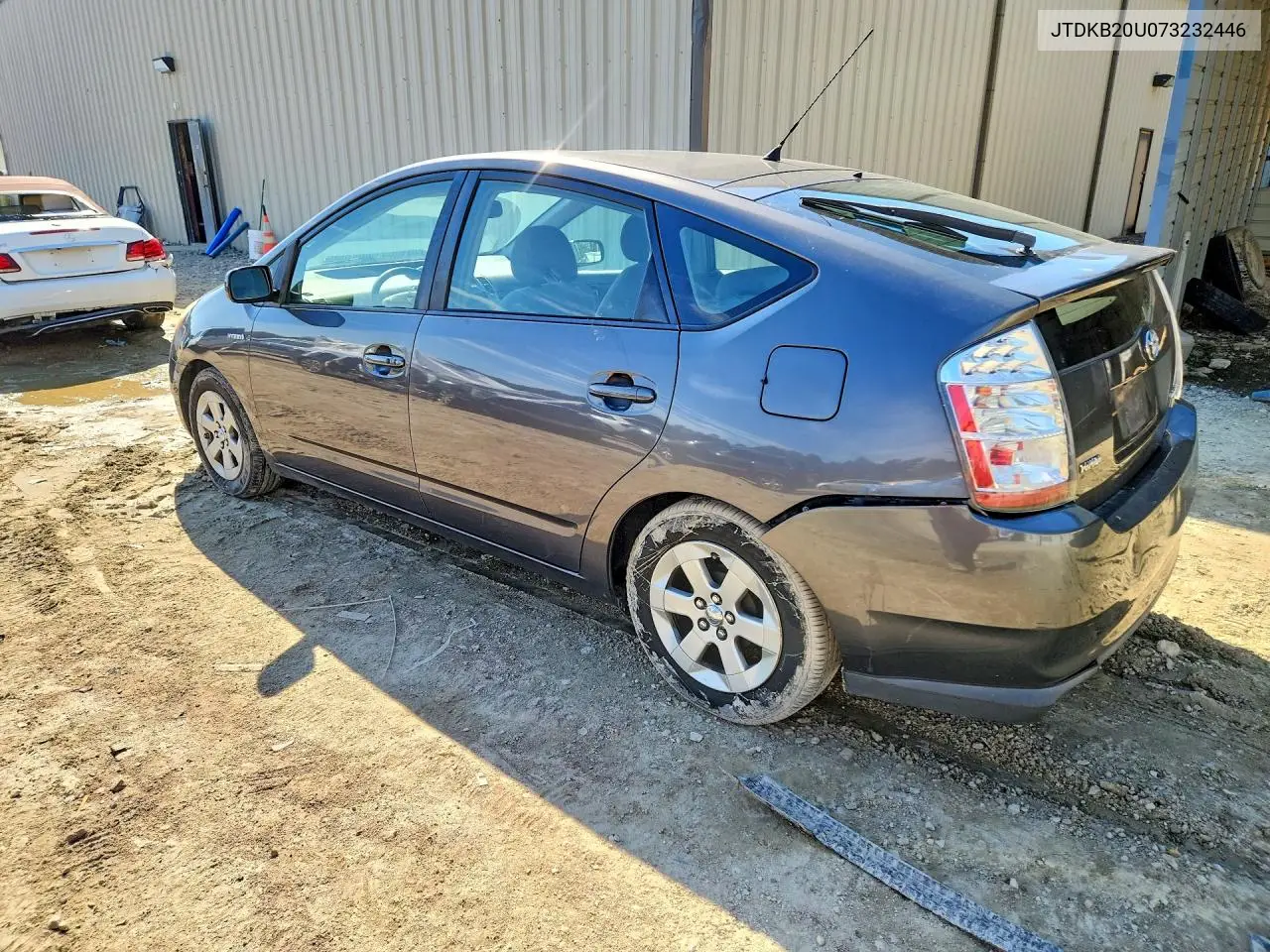 2007 TOYOTA PRIUS VIN JTDKB20U073232446 — фото 2