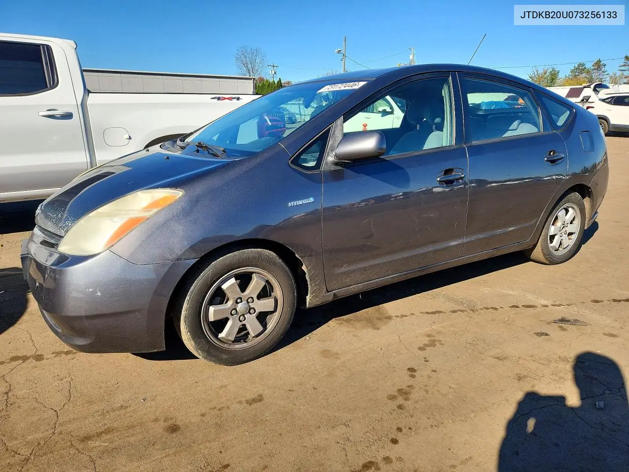 TOYOTA PRIUS 2007, VIN JTDKB20U073256133