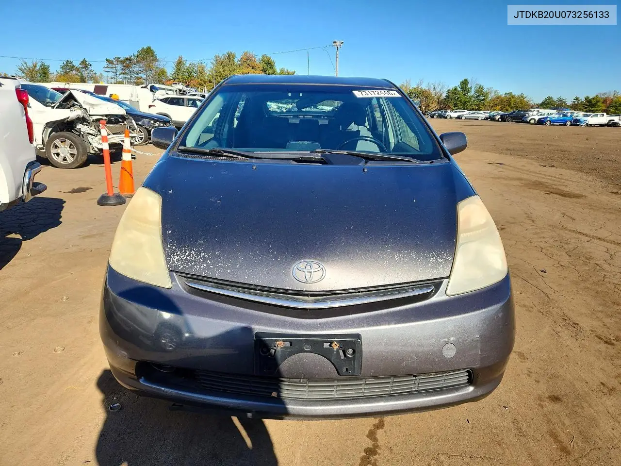 2007 TOYOTA PRIUS VIN JTDKB20U073256133 — фото 5