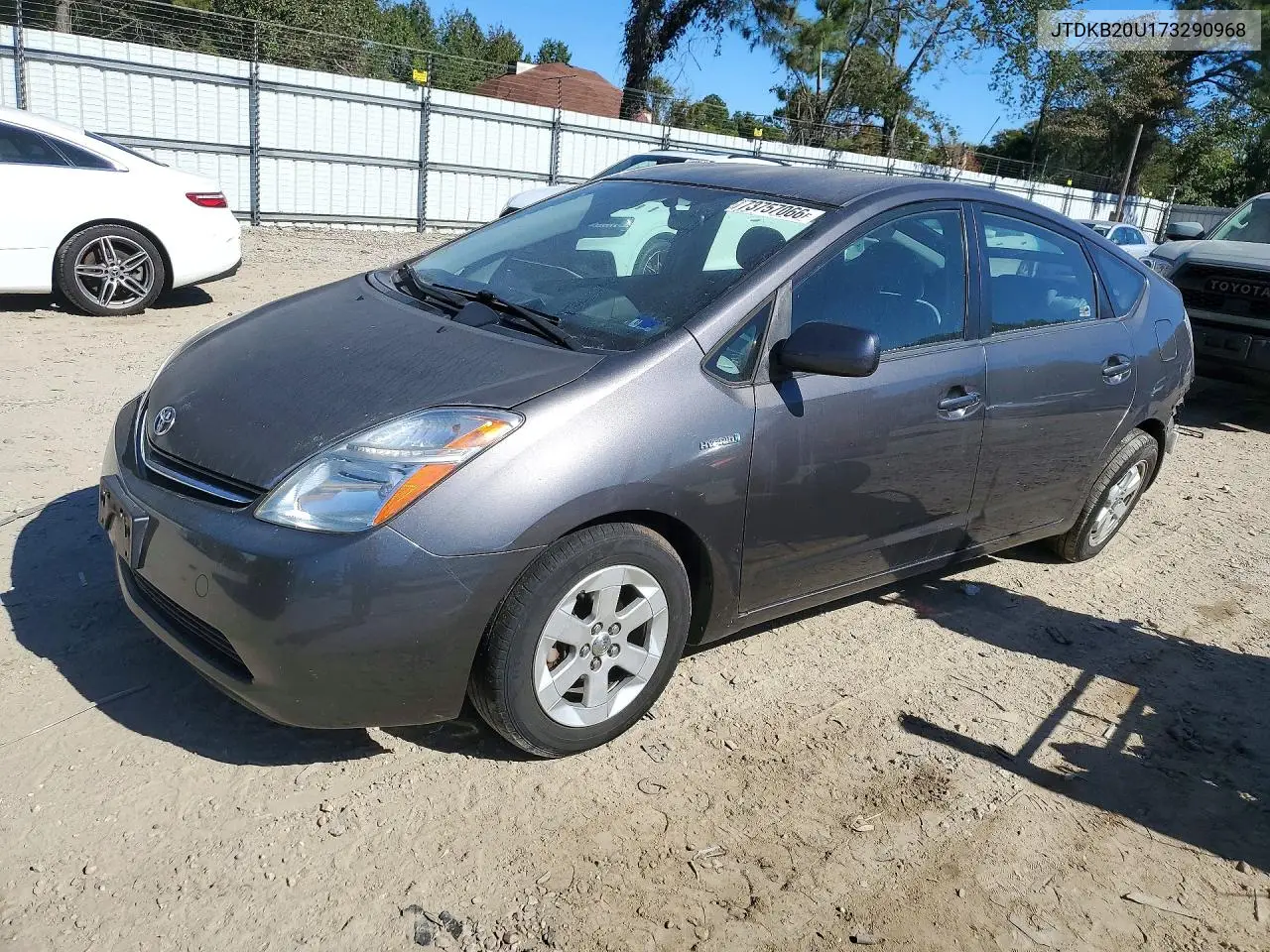 TOYOTA PRIUS 2007, VIN JTDKB20U173290968