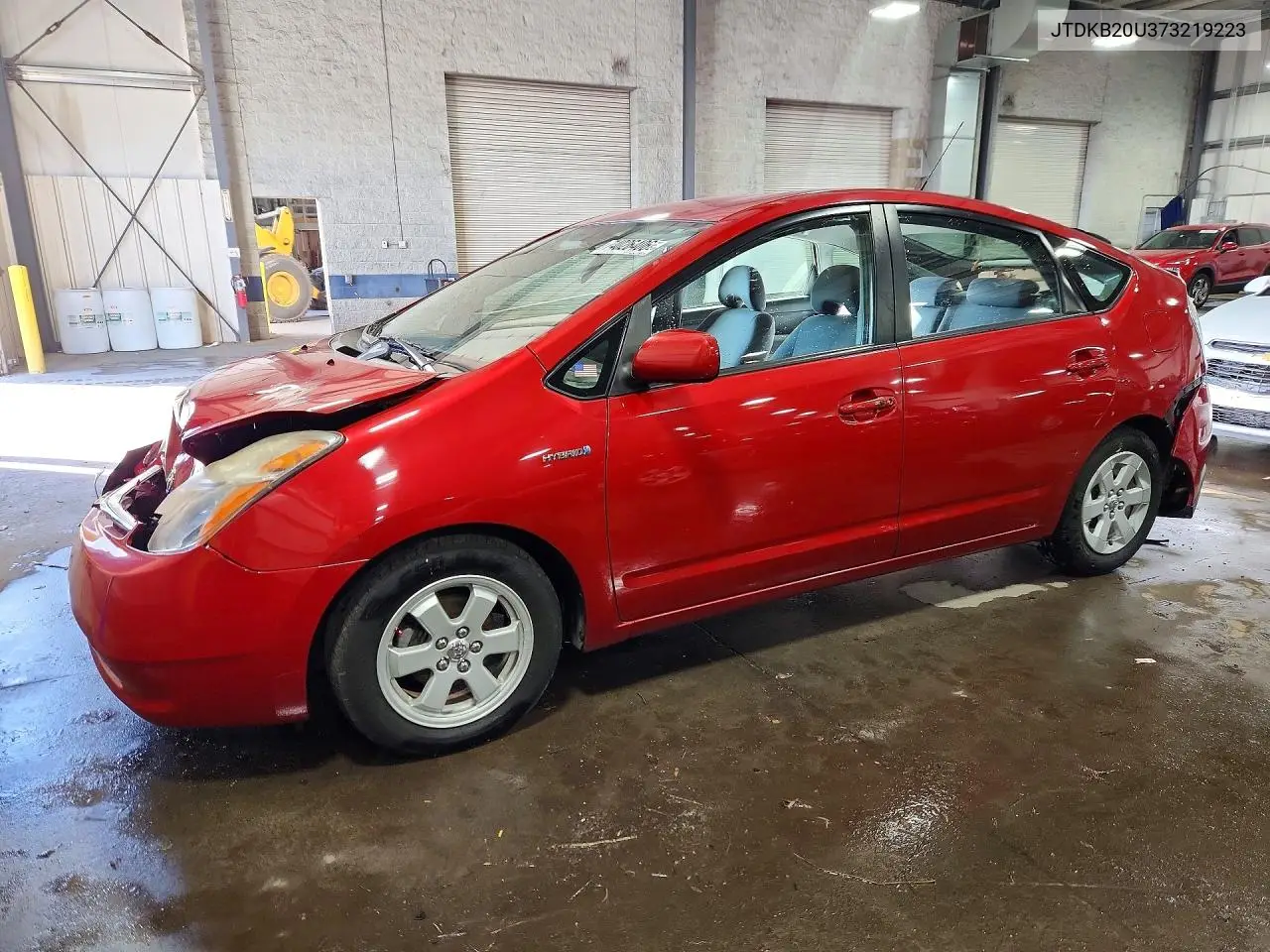 TOYOTA PRIUS 2007, VIN JTDKB20U373219223