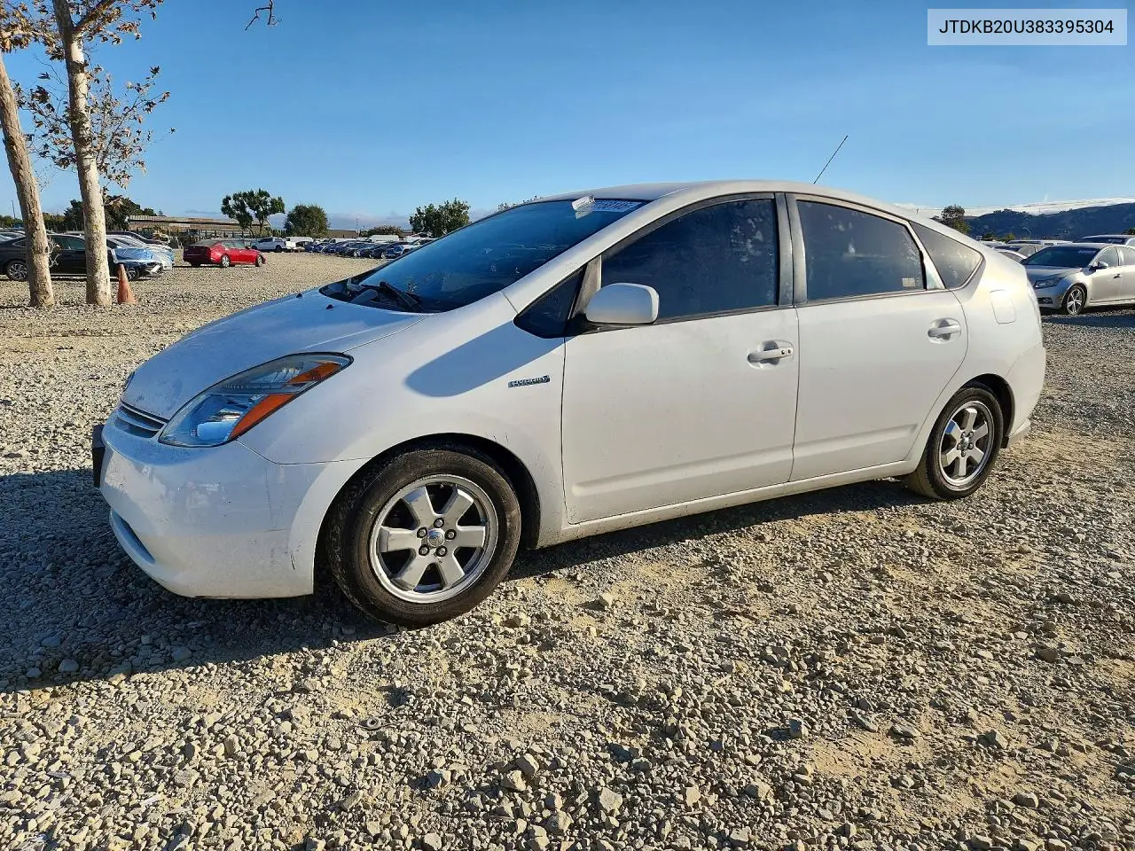 TOYOTA PRIUS 2008, VIN JTDKB20U383395304