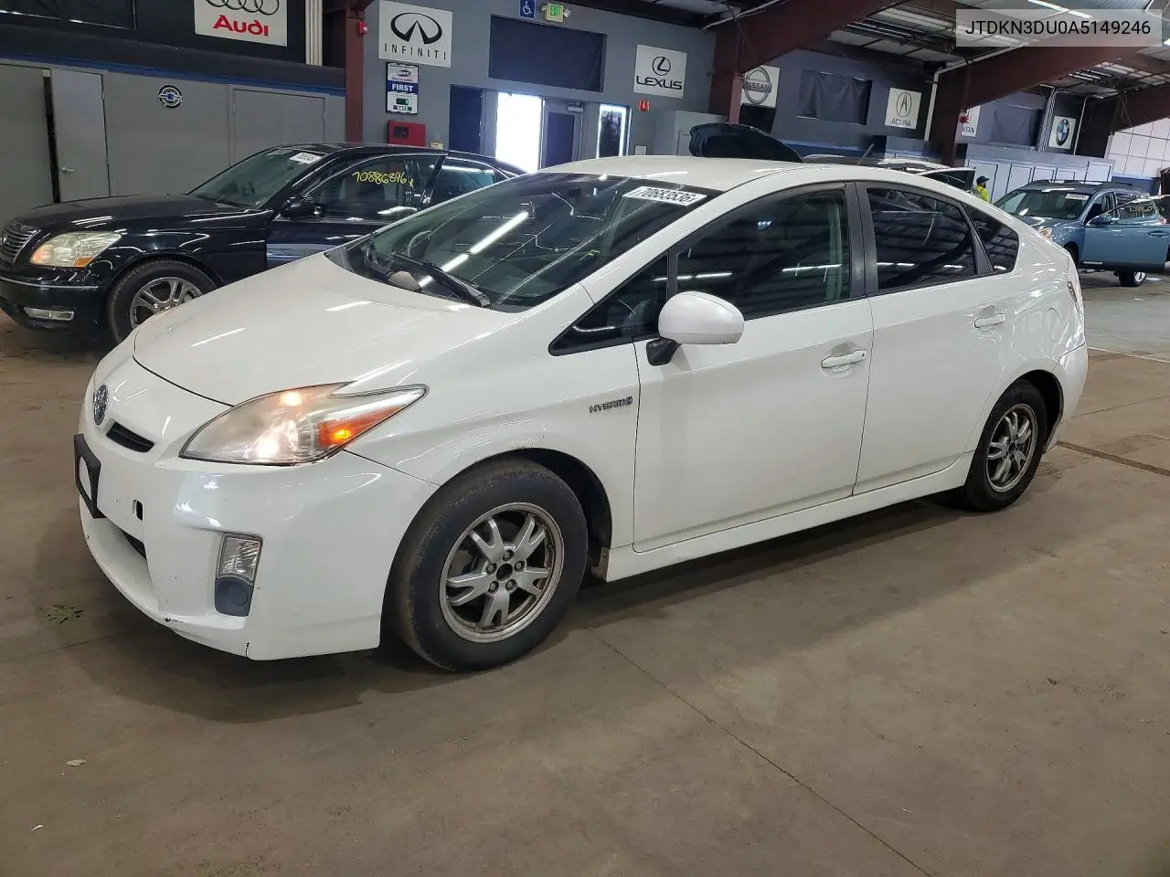TOYOTA PRIUS 2008, VIN JTDKN3DU0A5149246