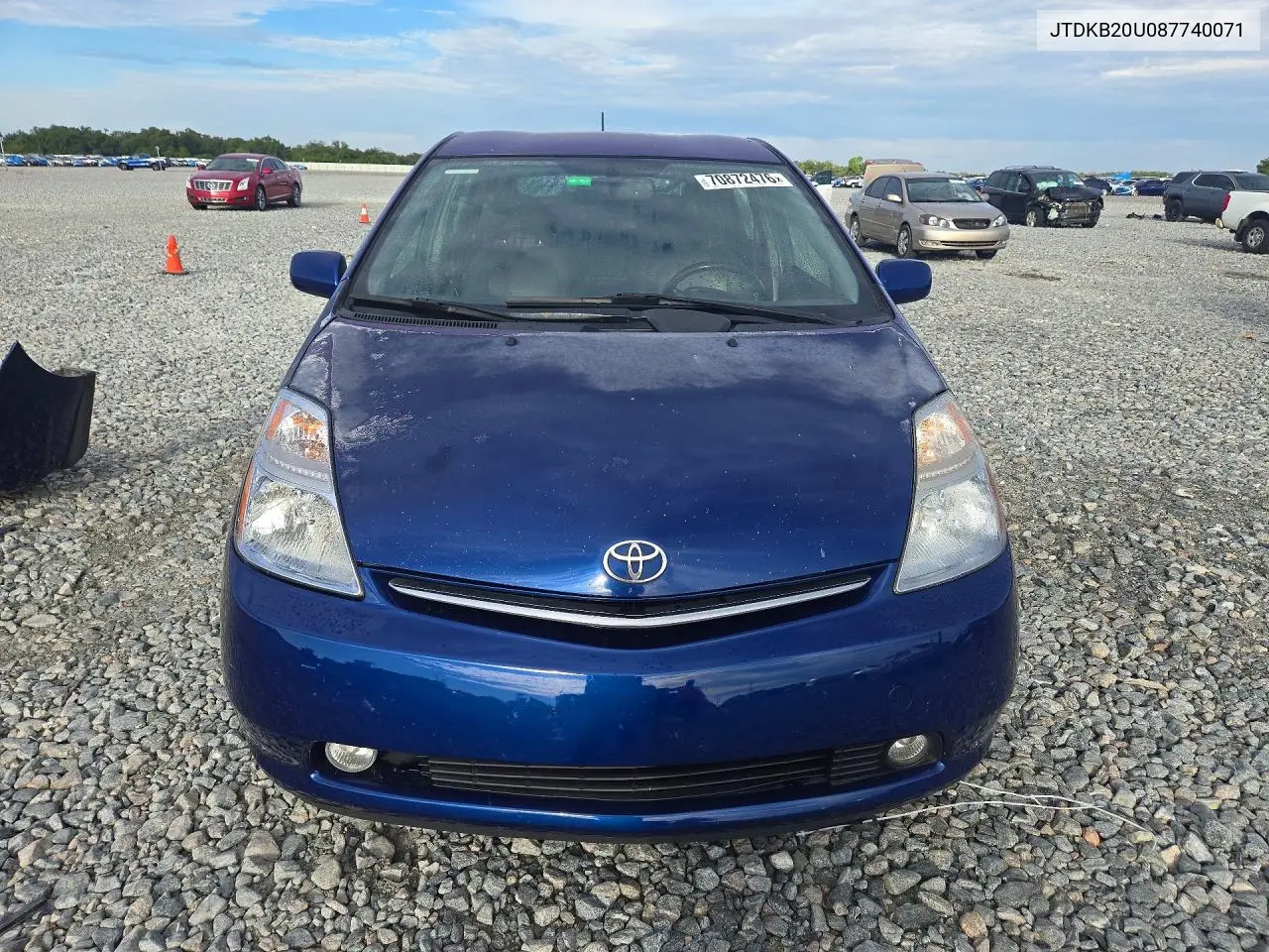 2008 TOYOTA PRIUS VIN JTDKB20U087740071 — фото 5