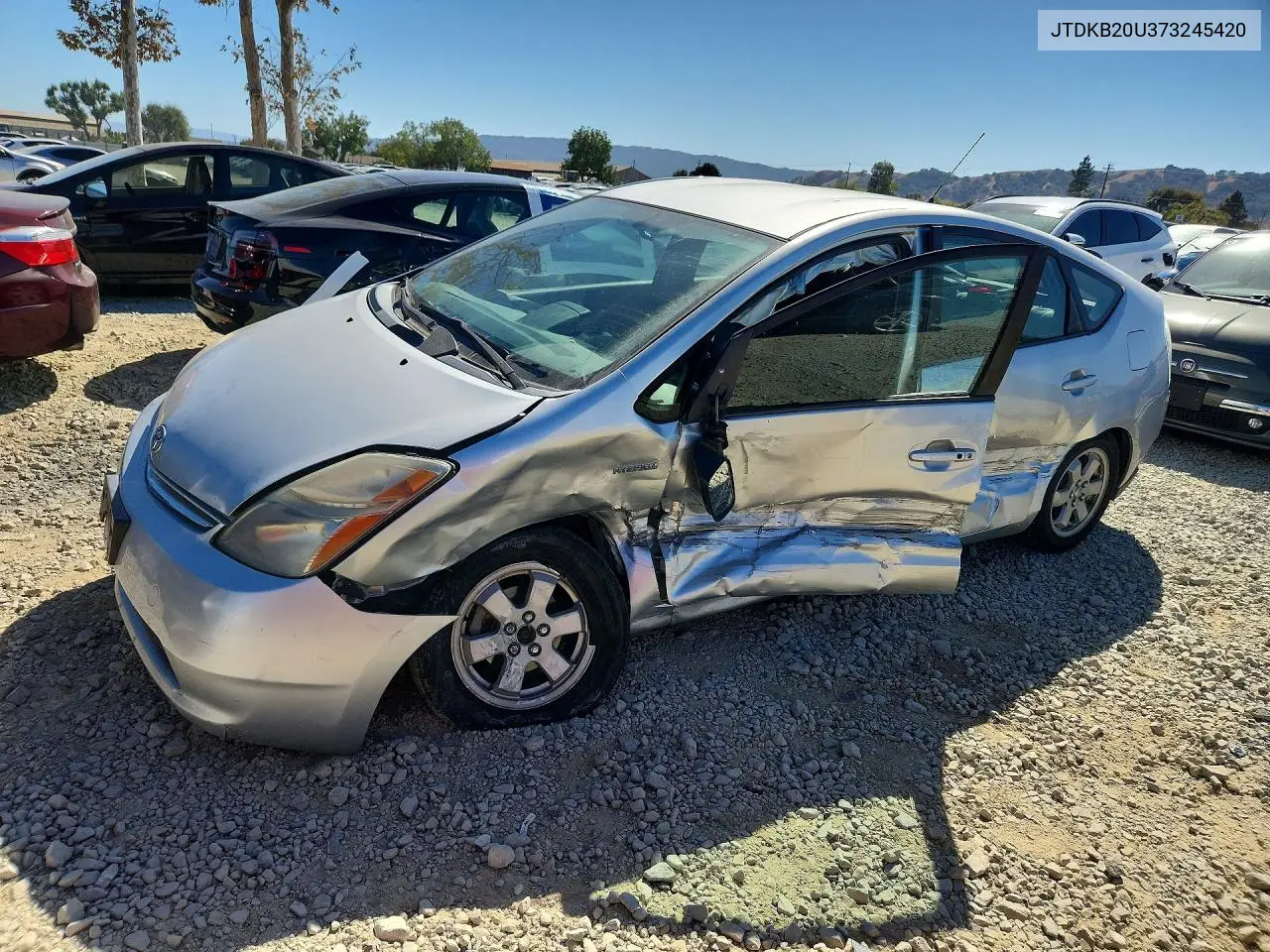 TOYOTA PRIUS 2008, VIN JTDKB20U373245420