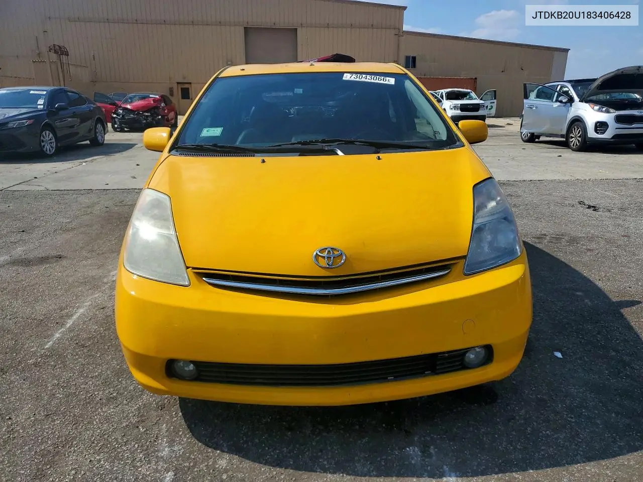 2008 TOYOTA PRIUS VIN JTDKB20U183406428 — фото 5