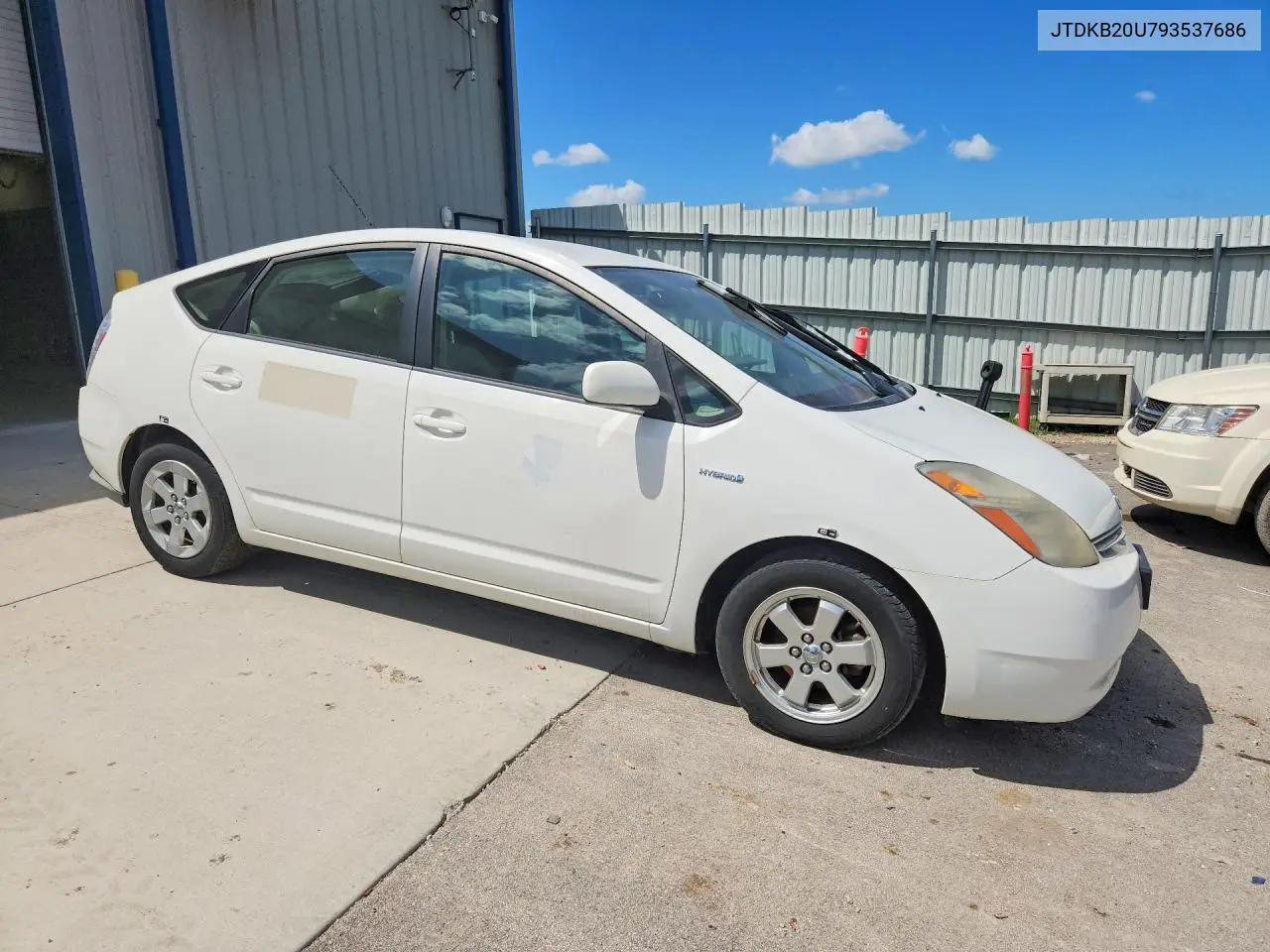 2009 TOYOTA PRIUS VIN JTDKB20U793537686 — фото 4