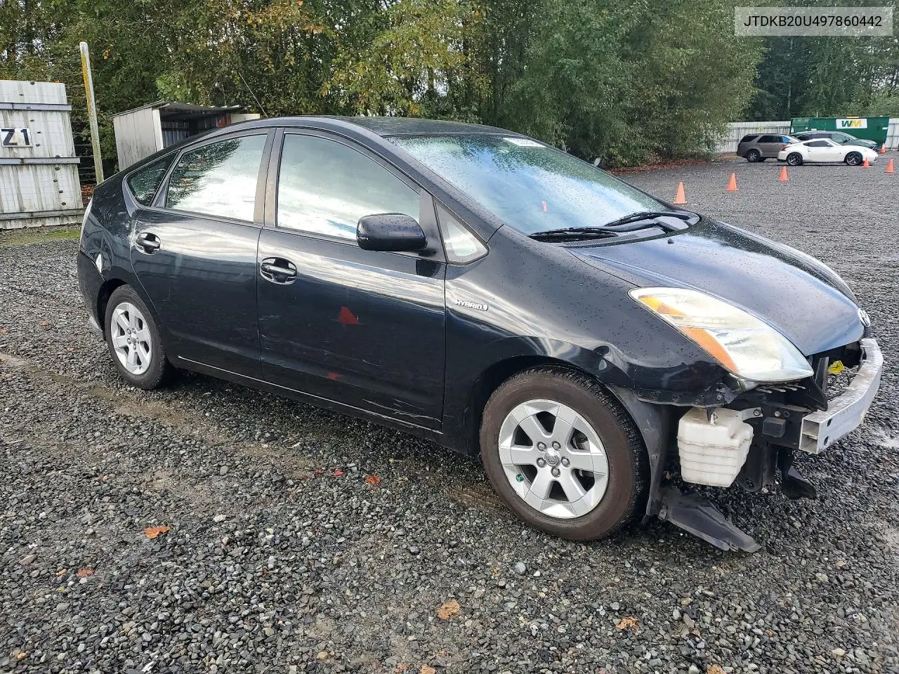 2009 TOYOTA PRIUS VIN JTDKB20U497860442 — фото 4