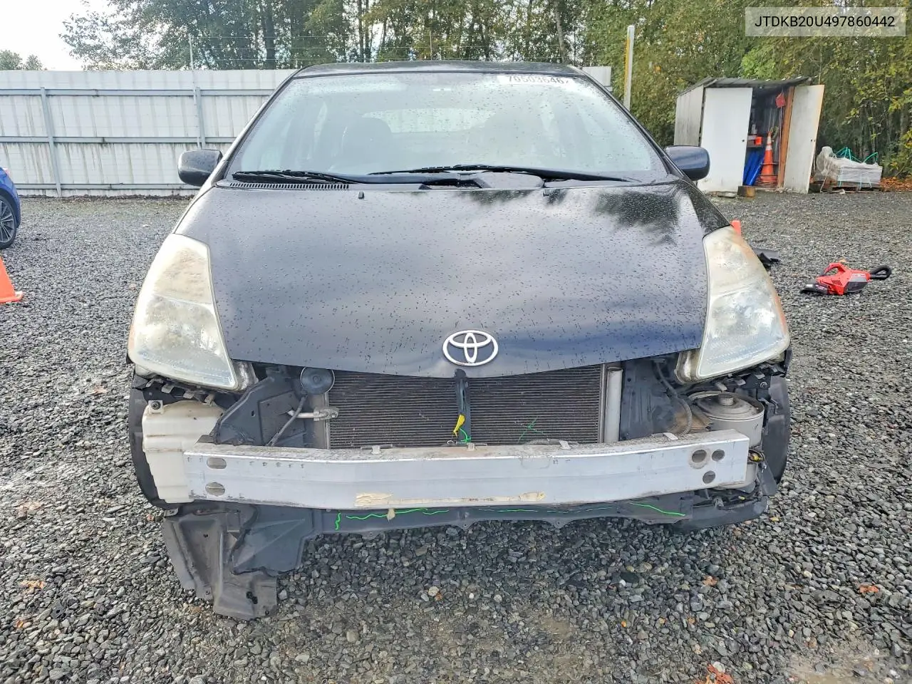 2009 TOYOTA PRIUS VIN JTDKB20U497860442 — фото 5
